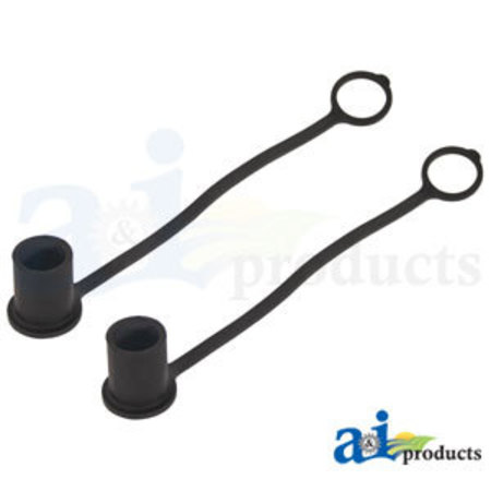 A & I PRODUCTS Dust Cap, 1/2" (2 pkg) 3.75" x4" x2.75" A-5209-4M